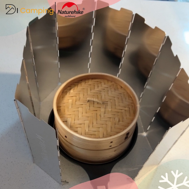 Tấm Chắn Gió 10 Mảnh Cho Bếp Gas Naturehike NH20CJ008