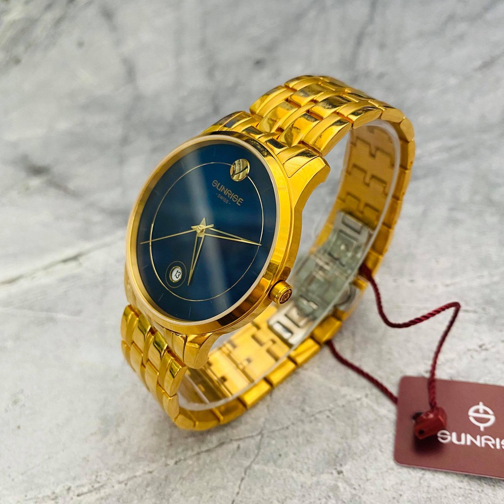 Đồng hồ Sunrise nam chính hãng Nhật Bản M1138SB.G.X - kính saphire chống trầy - chốn