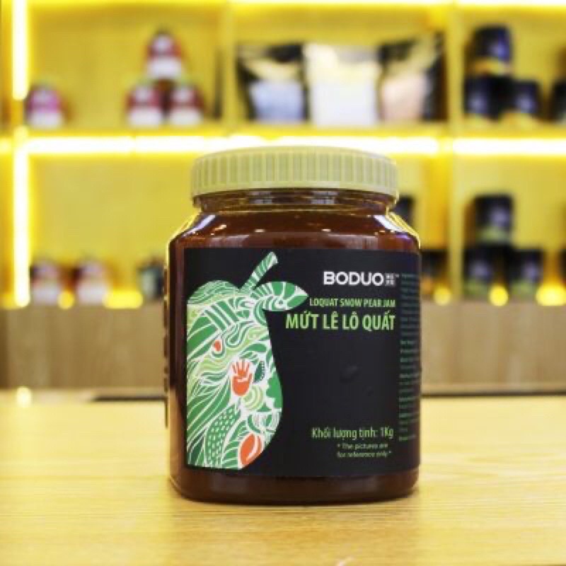 MỨT  BODOU LÊ LÔ QUẤT 1Kg