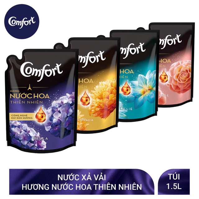 Nước xả vải downy 1,5lit hương nước hoa