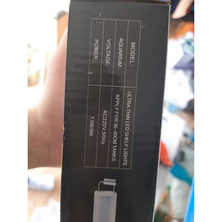 Đèn led 3 màu s350 cho bể cá dài 35 cm