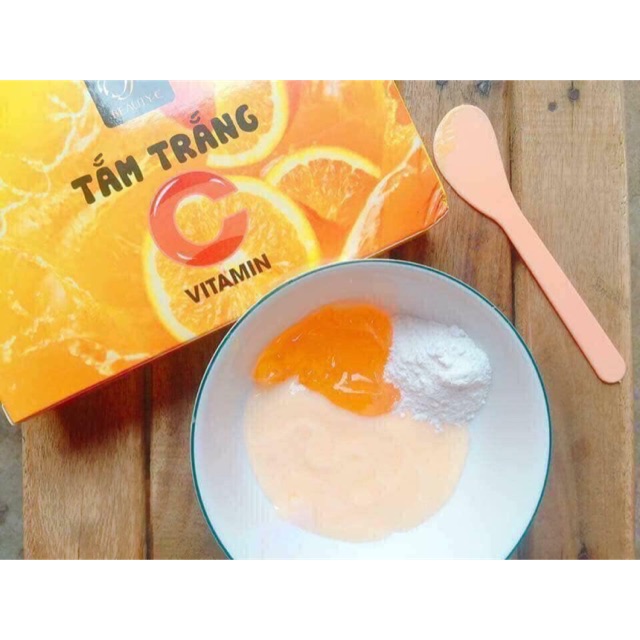 TẮM TRẮNG CAM Vitamin C