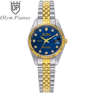 Đồng hồ nữ mặt kính sapphire chống xước Olym Pianus OP68322 OP68322LSK xanh