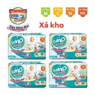 Xả Kho date 2024  Tã quần Bino szie M60 L54 XL48 XxL44