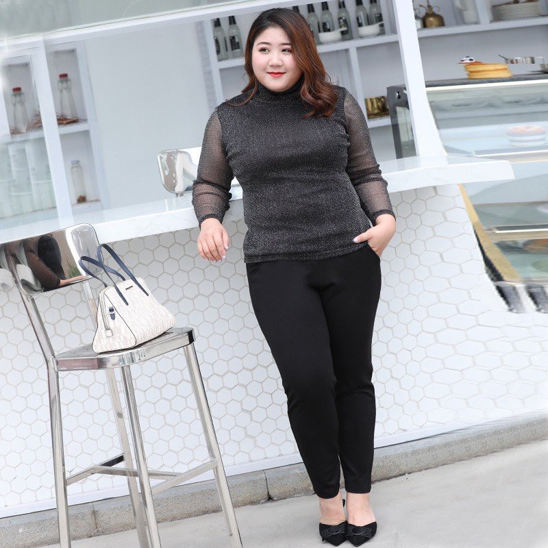 Quần legging cotton thon gọn cho người mập (60~90kg)