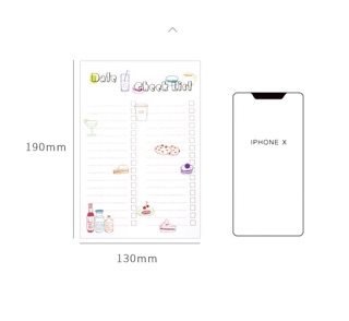 Tập 50 tờ giấy note size 13*19cm