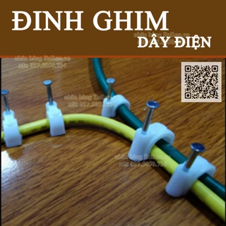 Đinh ghim dây điện, dây cáp mạng, đinh ghi trang trí với nhiều công dụng baron.vn