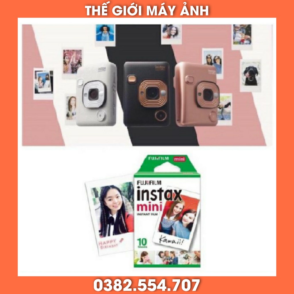 Máy ảnh chụp lấy ngay Instax Mini LiPlay- Tặng kèm 1 pack film/ 10 tấm( chính hãng mới 100%)