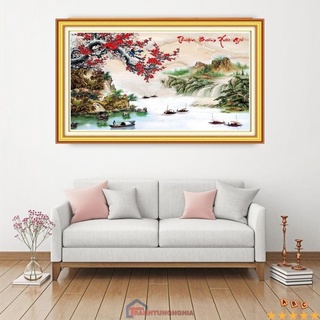Tranh đính đá ABC thuận buồm xuôi gió 1m x 60cm