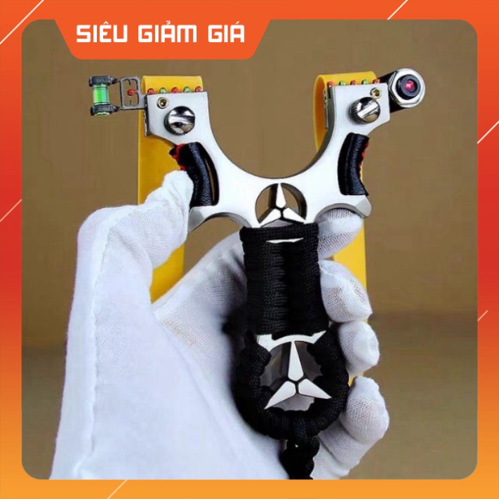 Ná cao su Mẹc - Kèm tia Laze định hướng tốt bắn chuẩn - Tặng kèm dây thun precise chính hãng [Giá rẻ]