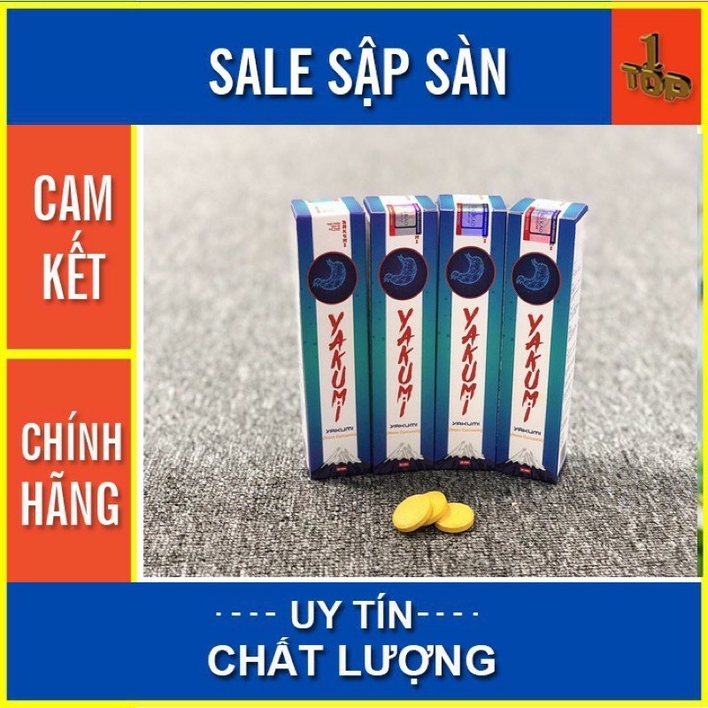 ✅VIÊN SỦI DẠ DÀY YAKUMI -CÔNG NGHỆ NANO LƯỢNG TỬ NHẬT BẢN-HỘP 20 VIÊN