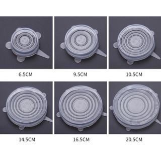 SET 6 nắp đậy silicon