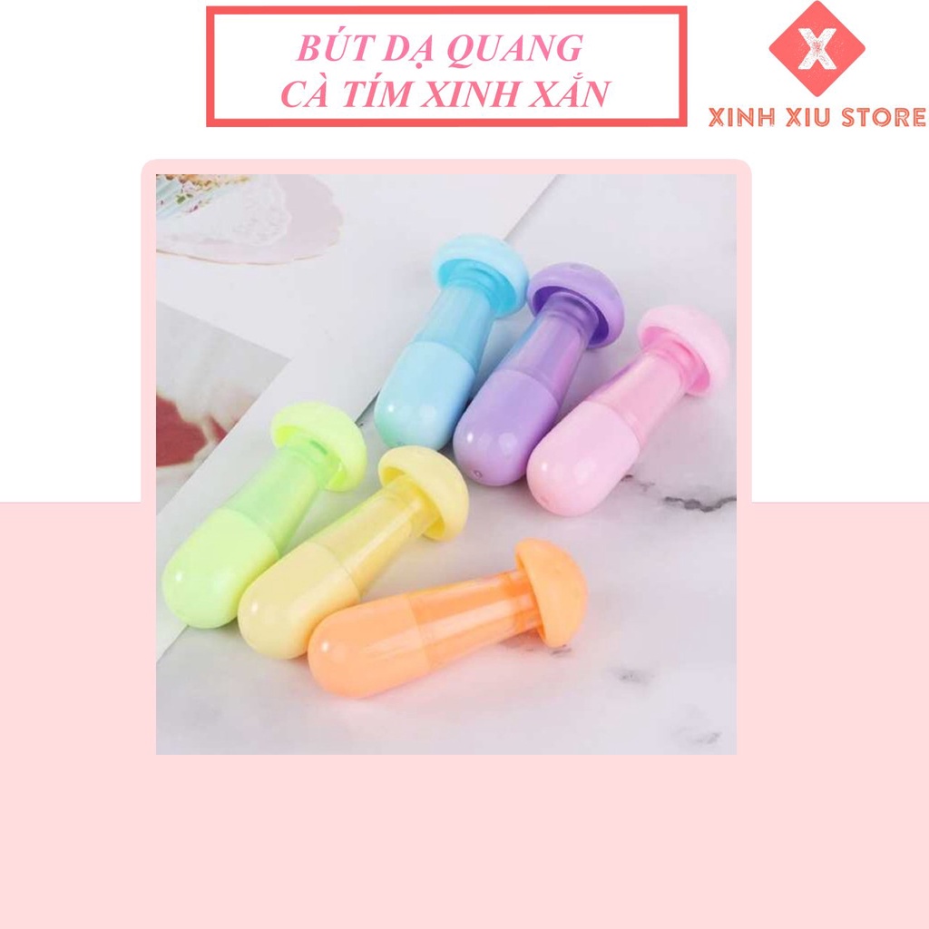 Bút Highlight-Bút Dạ Quang Ghi Nhớ Các Loại Nhiều Hình Dáng Dễ Thương