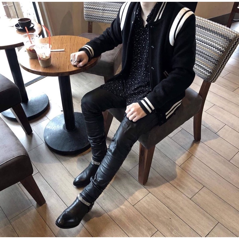 Áo khoác varsity teddy - The Maze