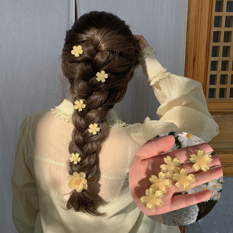 Set 5 Kẹp Tóc Hình Hoa Anh Đào Thời Trang Cho Nữ