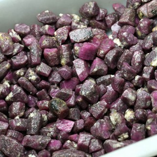 Viên Đá Pha Lê Hồng Ngọc Bích Tự Nhiên Màu Đỏ Corundum Màu Đỏ Dành Cho Làm Đồ Thủ Công Mi