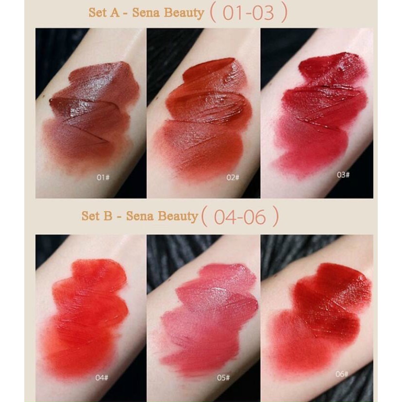 Set 3 Son Kem Lì MAGIC CASA Siêu Xinh Chất Mềm Và Mịn Môi Cao Cấp | Thế Giới Skin Care