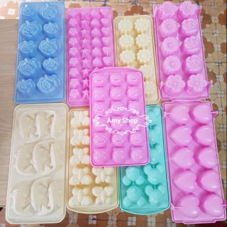 Combo 10 khuôn nhựa làm thạch bất kỳ