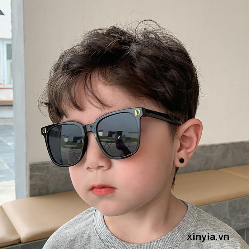 Kính râm gọng vuông bo tròn cỡ lớn thời trang cổ điển dành cho nam / nữ