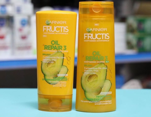 Bộ dầu gội Fructis mẫu mới nhất 2017