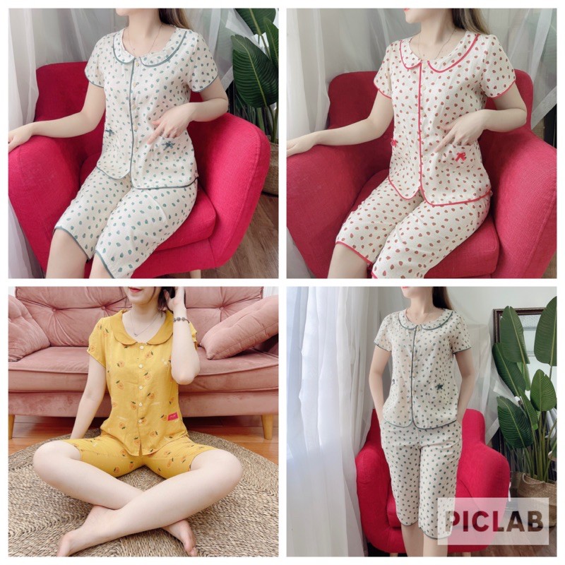 🔥 SUPER SALE 🔥Đồ bộ kate cao cấp