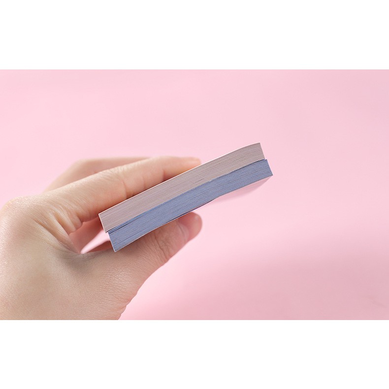 Giấy Ghi Chú Sticky Note Nhắc Nhở Họa Tiết Hoạt Hình Thỏ Cam Mặt Cười