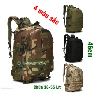 Balo ngụy trang màu rằn ri - Cặp đeo vai đi rừng đi phượt thời trang
