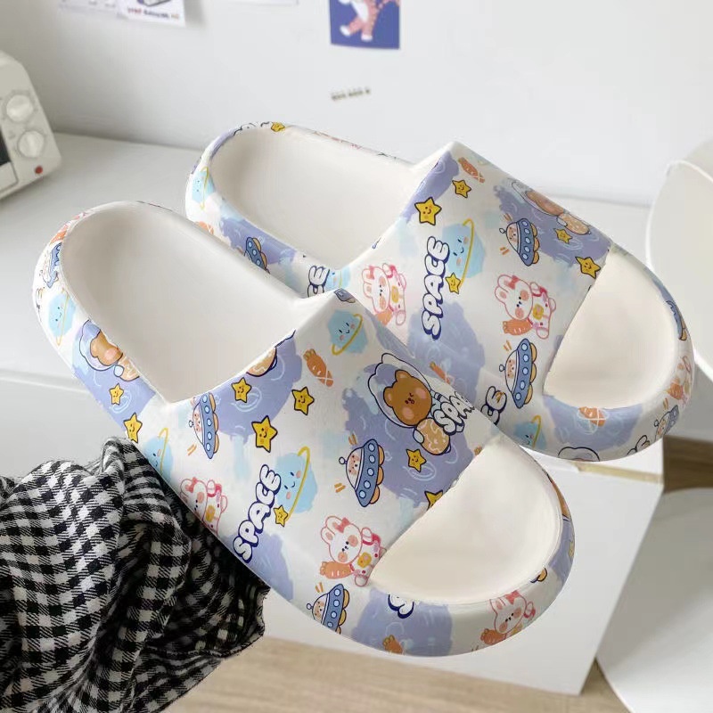 (TH24) Dép Quai Ngang Đúc Nguyên Khối, Dép Bánh Mì