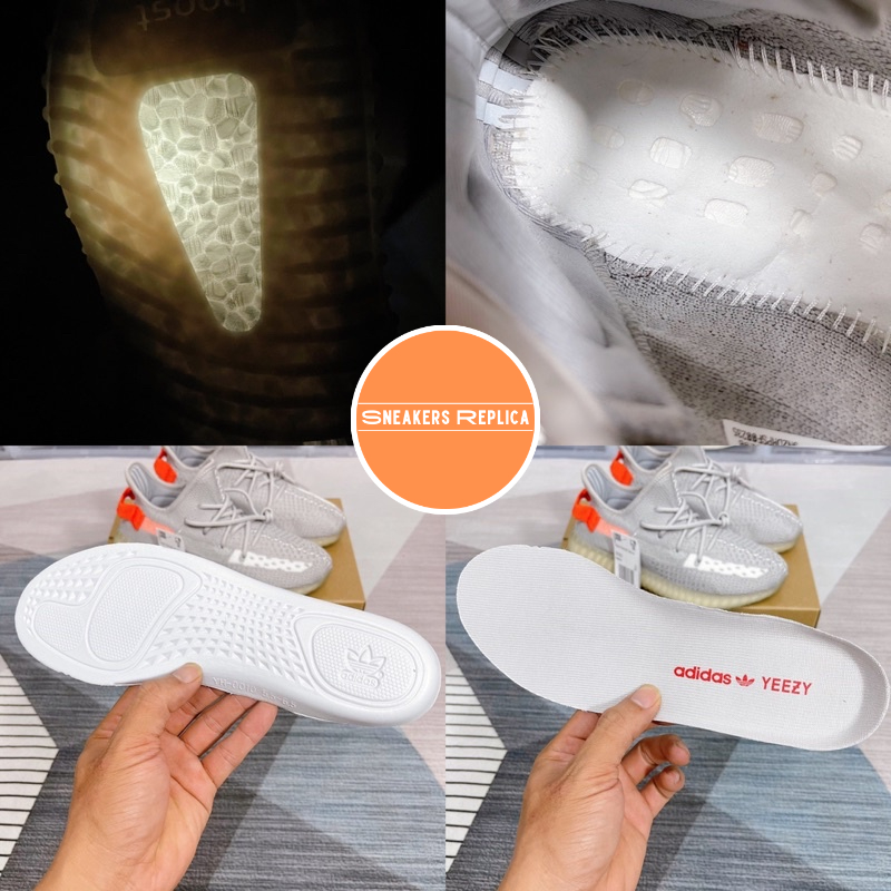 Giày Yzy 350 V2 Tail Light - BẢN CAO CẤP Fullbox