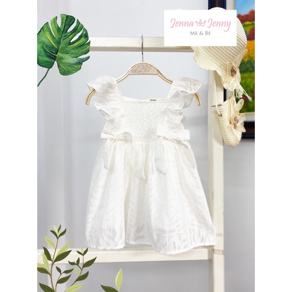 Đầm xoè trắng cho bé gái