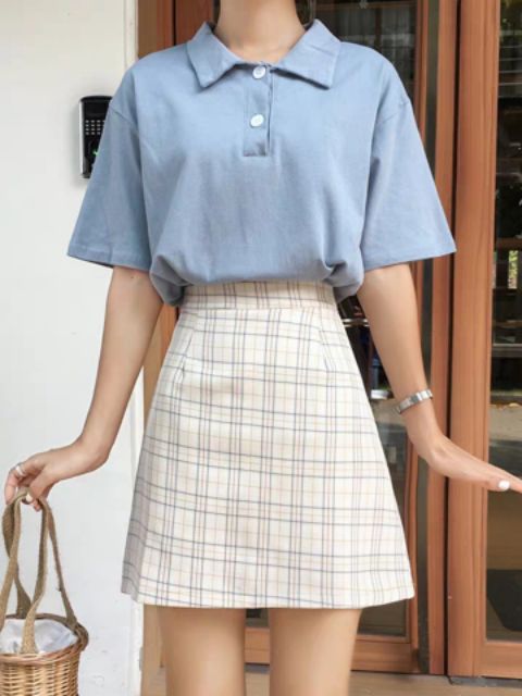 Chân váy chữ A ulzzang