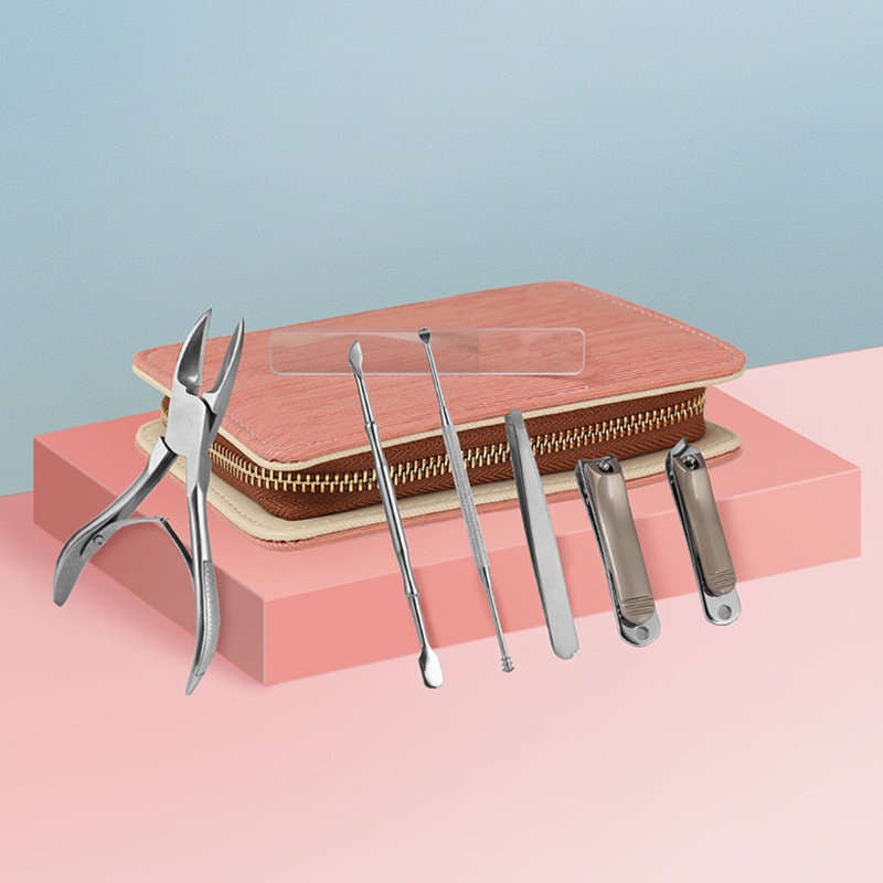 Bộ 7 Dụng Cụ Làm Móng Tiện Lợi Du Lịch