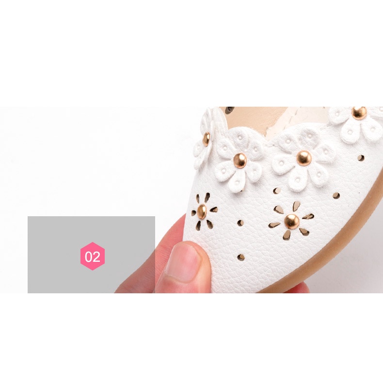 Giày Công Chúa Đế Mềm Thoáng Khí Thời Trang Xuân Thu Cho Bé Gái