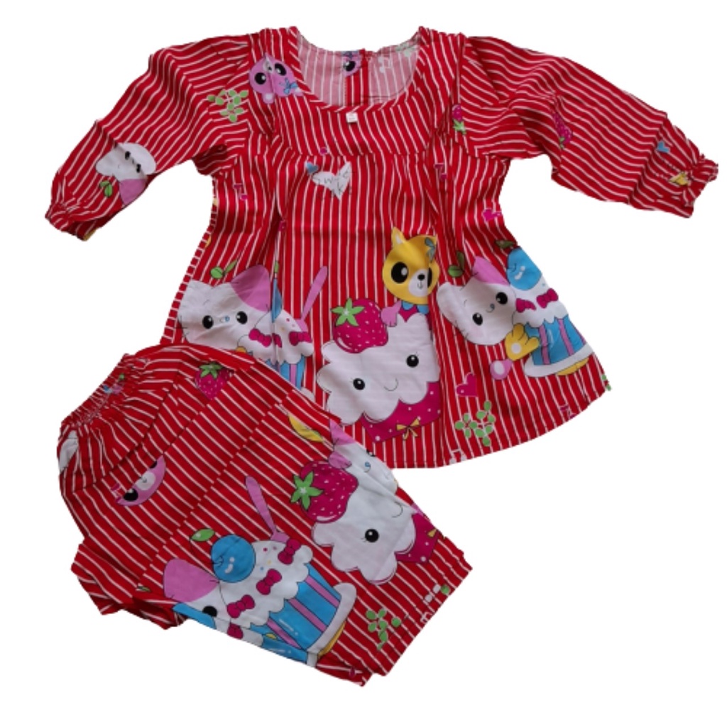 Đồ Bộ Dài Tay Chất Vải Tole  Loại 1 Cho Bé Gái từ 5-28kg