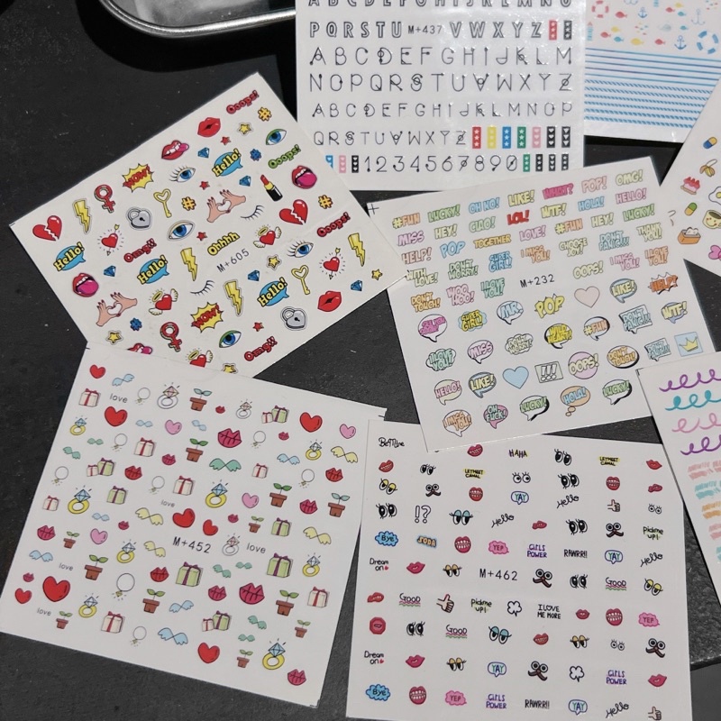 Hình Dán Móng Dễ Thương - DAN1003