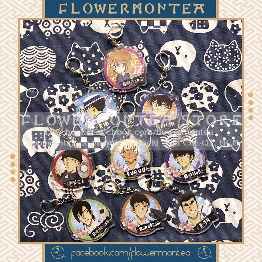 Móc Khóa Mica - Detective Conan | Thám Tử Lừng Danh Conan 02