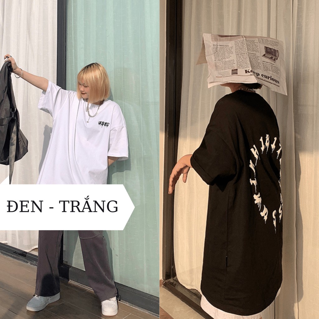 Áo phông nữ form rộng Áo thun unisex nam nữ tay lỡ Min Room phong cách Hàn Quốc