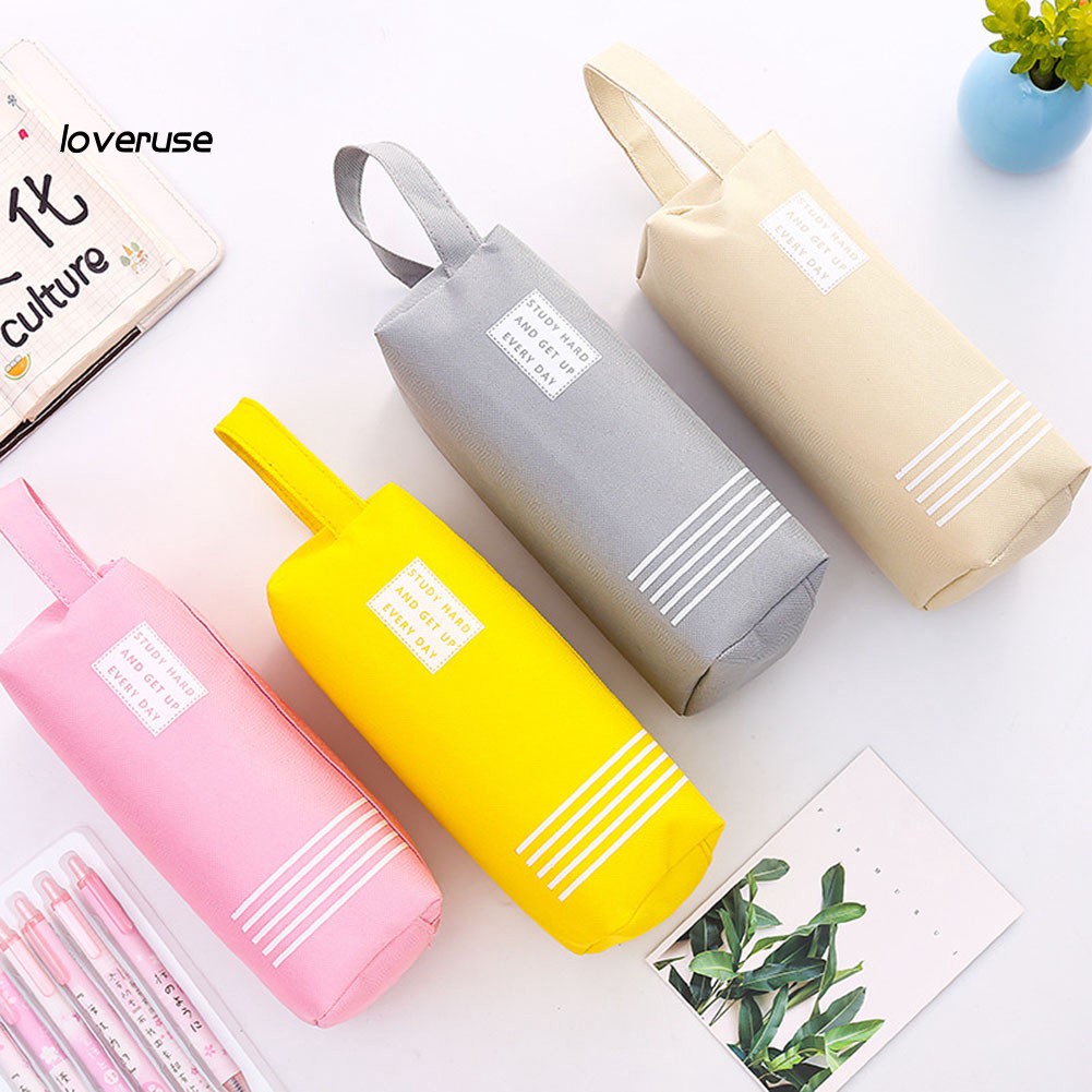 Túi vải đựng bút nhiều ngăn siêu bền tiện dụng
