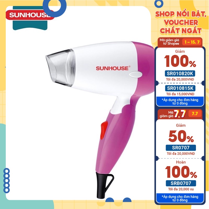 Máy sấy tóc Sunhouse SHD2303 công suất 1000W