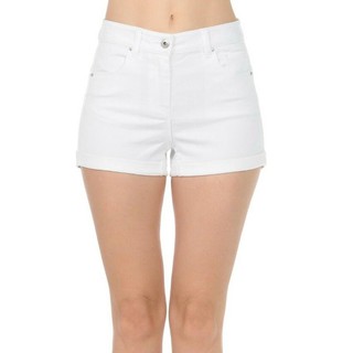 Quần short jean trơn gập gấu BIGSIZE