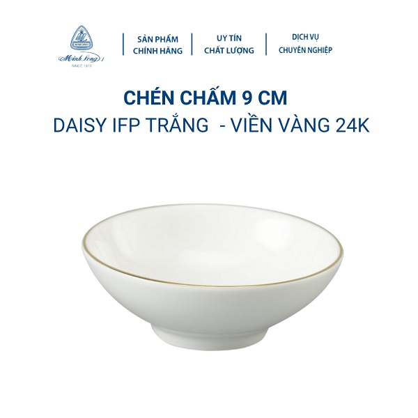 chén đựng nước chấm sứ Minh Long - chén đựng nước chấm sứ minh long