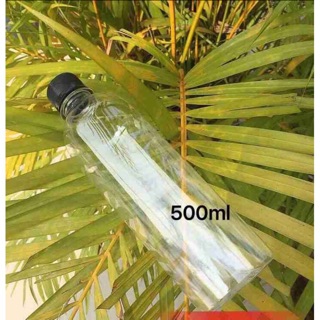 Set 50 chai nhựa tròn trơn 500ml