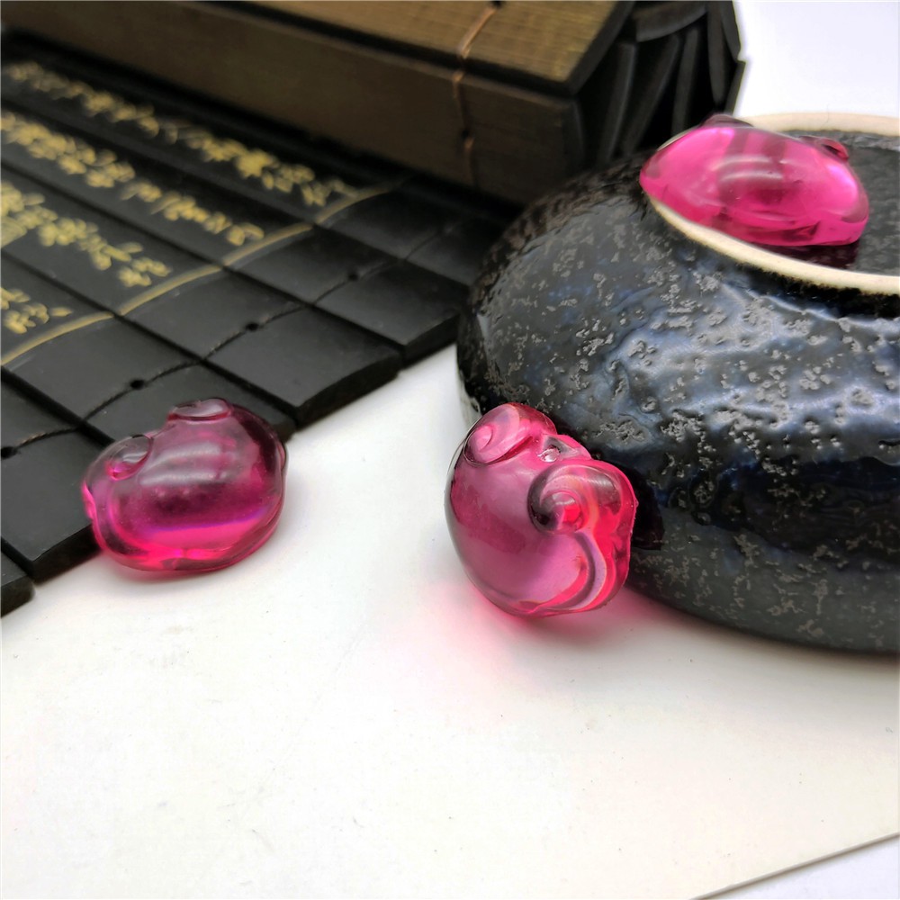 Ngọc bội resin họa tiết khóa trường thọ khóa trường mệnh 21*27mm nguyên liệu làm trâm làm trang sức cổ trang