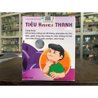 ✅CỐM TIÊU KHIẾT THANH hộp 15 gói