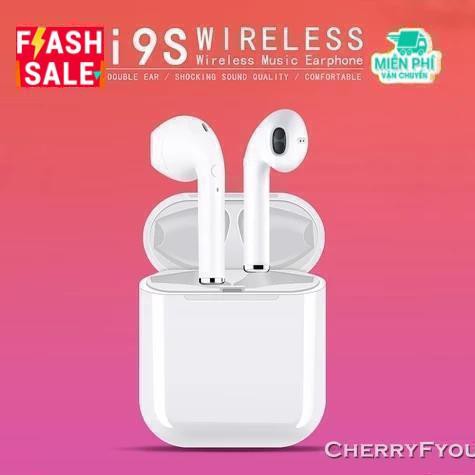 Bộ tai nghe I9s TWS không dây kết nối bluetooth cho iPhone/Samsung/Xiaomi Mi/Huawei