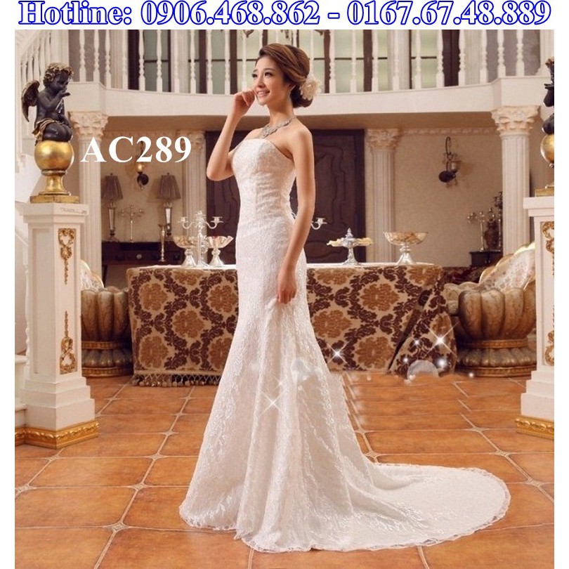 Áo cưới đuôi cá AC289