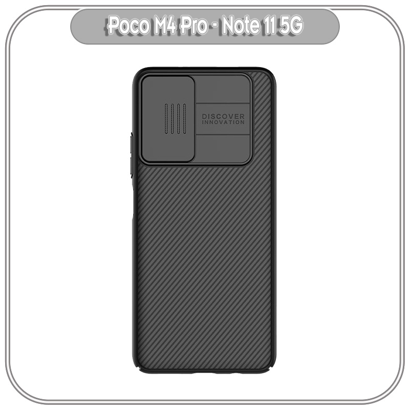 Ốp lưng cho Xiaomi Poco M4 Pro 5G - Redmi Note 11 5G  Nillkin CamShield che camera