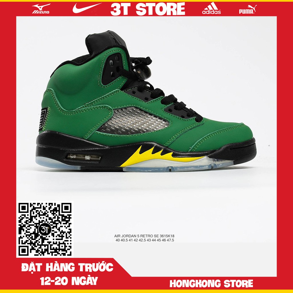 GIÀY SNEAKER MÃ SẢN PHẨM_Nike Air Jordan 5 SE“ Oregon Ducks”“ NHIỀU MÀU PHONG CÁCH FULLBOX + FREESHIP KHI MUA 2 SẢN PHẨM