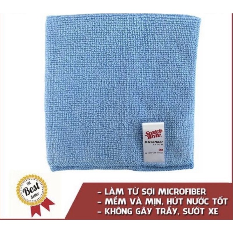 Khăn Lau Đa Năng Microfiber 3M 30x30