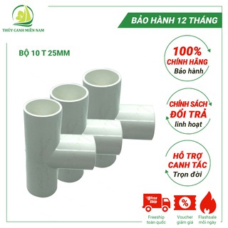 Bộ 10 T định hình ống 25mm - Bộ hồi nước 25mm